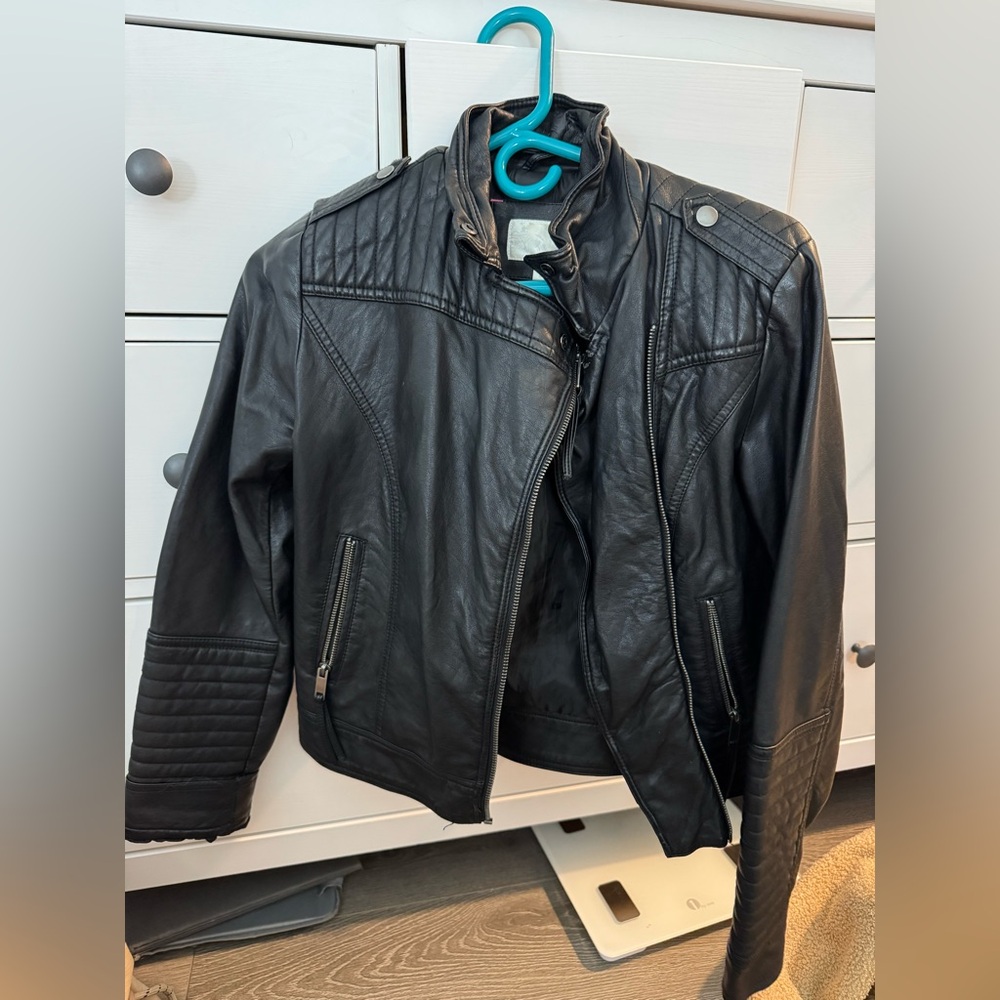Target Black Leather Jacket